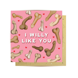 La La Land - Willy Like You - Humour Card