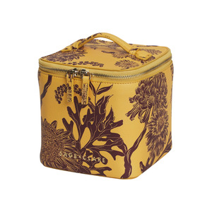 Cosmetic Bags: Delphine Small Vanity Case - Dune