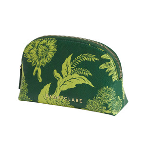 Cosmetic Bags: Delphine Cosmetic Pouch - Anise