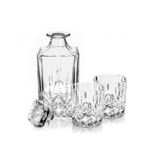 VISKI ADMIRAL 3 PIECE DECANTER & TUMBLER SET