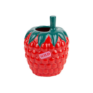 Pots Vases: Farmers Market Vase Raspberry