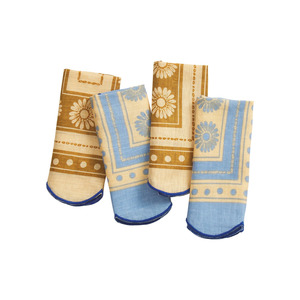 Napery Placemats: AMER NAPKIN SET - BLUE JEAN