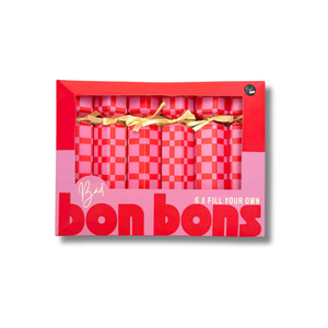 Christmas: BON BONS - FILL YOUR OWN - PINK AND RED