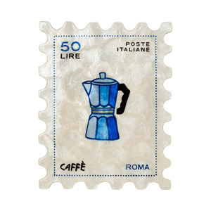 Wall Art: CAFFE STAMP