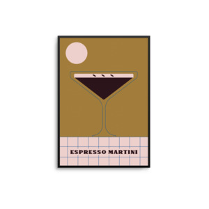 ESPRESSO MARTINI A3 PRINT