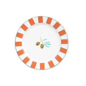 Kitchen 2: Olive Enamel Plate - 20cm