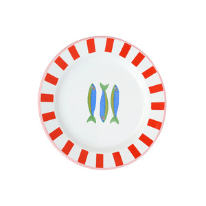 Fish Enamel Plate - 20cm