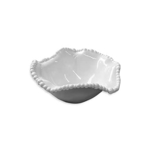 Melamine Pearl Bowl 20cm - White