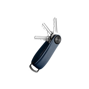 Orbitkey: Key Organiser Pro Saffiano Leather - Oxford Navy