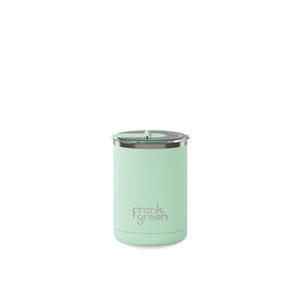 Ceramic Coffee Cup with Hinged Lid - Mint Gelato
