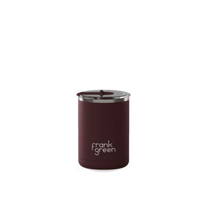 Gifts For Him 1: Ceramic Coffee Cup with Hinged Lid Chocolate