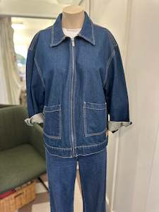 Pre Loved Clothing: Rusty Denim Jacket