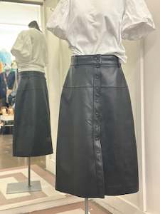 Camilla and Marc pleather skirt