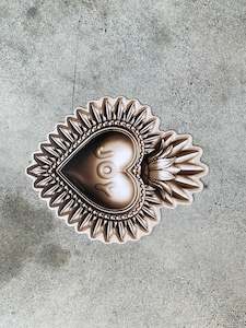 Home Decor: Podevache Golden Love heart place mat