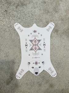 Podevache Polar bear table place mat