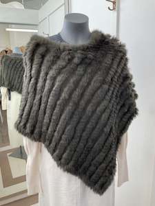 Jackets Jerseys Coats Preloved: Rabbit Fur Poncho