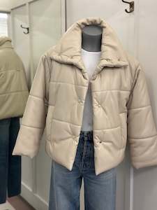 Nannshka leather coat