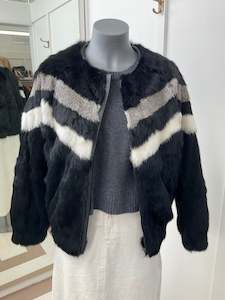 Suncoo Paris Rabbit Fur Jacket