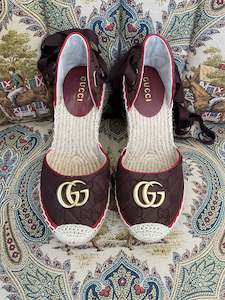 Shoes Luxury Preloved: Gucci Espadrilles