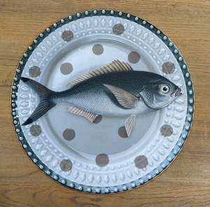 Home Decor: Podevache Polka Fish Placemat