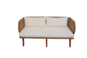 Mali Teak Sofa - Loula – Wedding & Event Hire