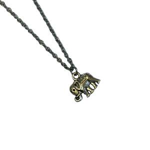 Elephant Pendant on Chain