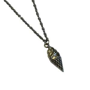 Necklaces: Icecream Cone Pendant on Chain