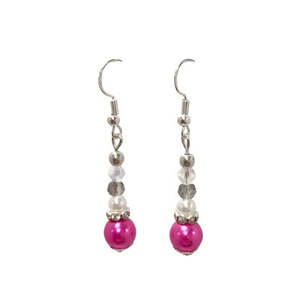 Eternal Pearls: Pearl Multi Drop Bead Earring