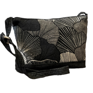 Handbag Sarah Gingko Blk & White