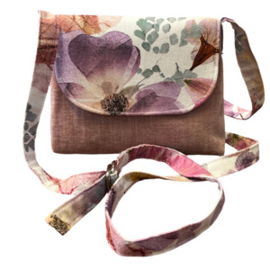 Handbags: Handbag Ella Mini Pastel Flower Garden Contrast