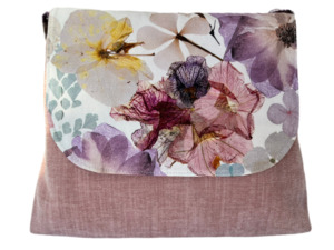 Handbags: Handbag Ella Pastel Flower Garden Two Tone