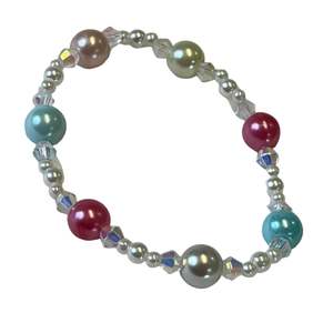 Bracelet Multi Tone Varigated Beads