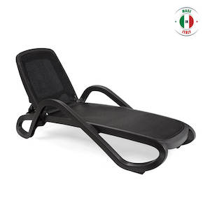 Products: Sun Lounger Charcoal With Arms
