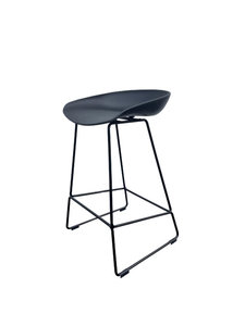 Malli Black Barstool