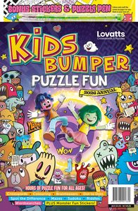 Puzzle Fun For Kids Single Issues: Kids Bumper Puzzle Fun 2026 Annual