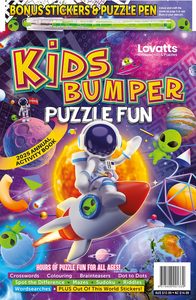 Puzzle Fun For Kids Single Issues: Kids Bumper Puzzle Fun 2025 Annual