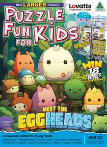 Puzzle Fun For Kids Single Issues: Puzzle Fun For Kids (A4) Issue 132