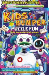 Puzzle Fun For Kids Single Issues: Kids Bumper Puzzle Fun 2024 Annual
