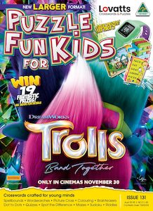 Puzzle Fun For Kids Single Issues: Puzzle Fun For Kids (A4) Issue 131