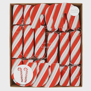 Christmas: Deluxe Meri Meri Candycane Christmas Crackers Set of 6