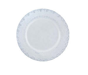 Bordallo: Bordallo Pinheiro - Dinner Plate White Flora 29cm