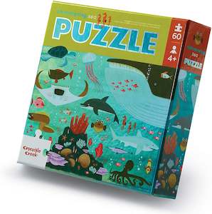 Crocodile Creek: Crocodile Creek 60pc Foil Puzzle Shimmering Sea