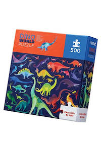 Crocodile Creek: Crocodile Creek 500pc Puzzle Dino World