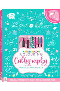 Hinkler: Kaleidoscope Colouring - Calligraphy