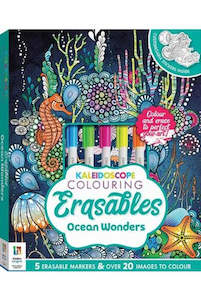 Hinkler: Kaleidoscope Colouring Erasables: Ocean Wonders
