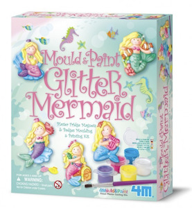 Jeanny: Jeanny Mould & Paint Glitter Mermaid
