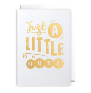 Lagom Design: Card - Just a Little Note