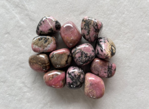 Opal Sage: Rhodonite Tumbles