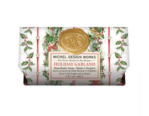 Green With Mini Hearts Card