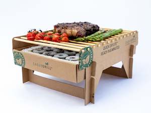 Outdoors: CasusGrill Barbecue - Instant Disposable Biodegradable